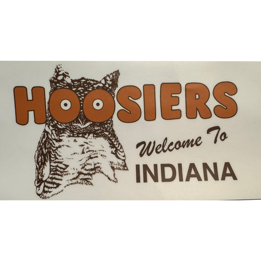 Hoosiers Bumper Sticker